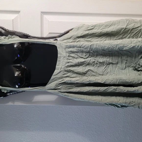 Cute Frog W Strawberry Print Suspender Skirt - Picture 3 of 9